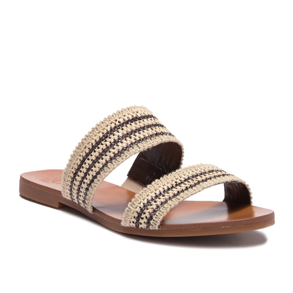 VINCE CAMUTO - Rhonda Slip-On Leather Sandal